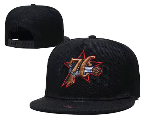 BONÉ SNAPBACK - NBA -  Philadelphia 76ers Preto