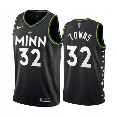 Regata NBA Nike Swingman - Minnesota Timberwolves City Edition 20-21 - Towns #32