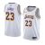 Regata NBA Nike Swingman - Los Angeles Lakers Branca - James #23