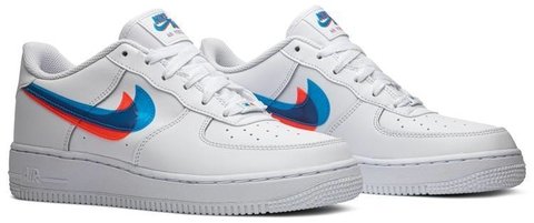 Tênis Air Force 1 LV8 KSA GS '3D Glasses'