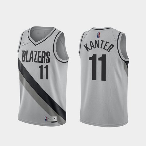 Regata NBA NIKE Swingman - Blazers - Earned Edition 20-21 - Kanter #11