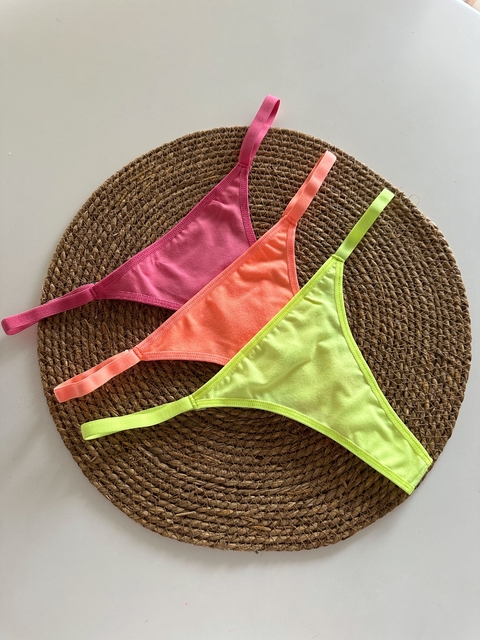 colaless de algodón regulable (pack x 3)