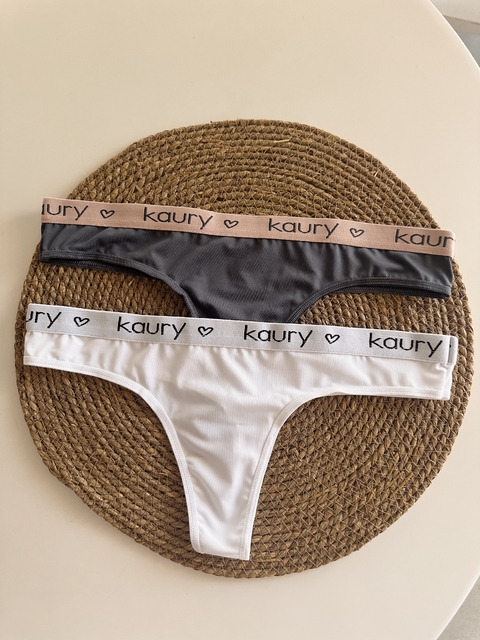 colaless de microfibra con elástico (pack x 2)