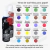 Tinta de Carimbo para Papel - Cor Azul Celeste - 30ml - TCP006 - comprar online
