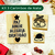 Kit 3 Carimbos de Natal para Sacola Kraft Caixa Embalagem Envelope Tecido Presente Papel