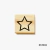 Mini carimbo estrela - 2cm x 2cm - EST002