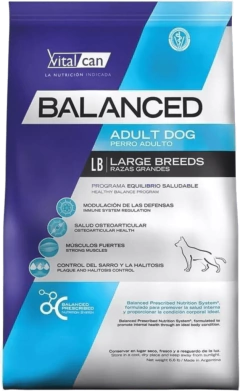 Balanced Perro Adulto Raza Grande 20 Kg