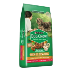 Dog Chow Adulto Mini & Pequeño Doble Proteína 8 Kg - comprar online