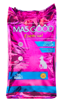 MasGood Esencial Perro Adulto Razas Medianas y Grandes 20 Kg