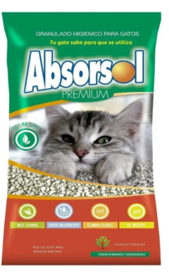 Absorsol Piedras Sanitarias Gato 3,6 Kg