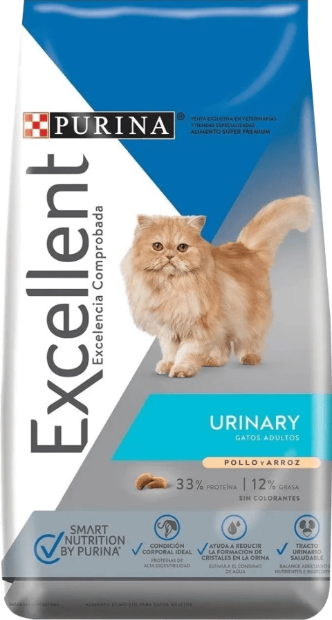 Excellent Urinary Cat Gato 7.5 Kg