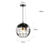 Luminária Pendente Loft Globe na internet