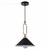 Luminária Pendente 26cm Preto NT010P