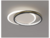 LUSTRE LED ANÉIS EMBUTIDO - comprar online