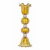 Castiçal de Cristal Murano Donatello
