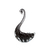 Cisne de Cristal Murano - loja online