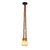 Luminária Pendente Corda 100cm - 2 bocais - comprar online