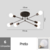 Lustre Moderno Estilo Nórdico Minimalista na internet