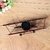 Relógio de parede avião retrô ferro 47cm - Woods Gramado - Casa e Decoração