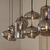 Lustre Pendente Linear Industrial Dark (120cm, Branco Quente) - comprar online