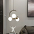 Luminária Pendente Metal 36x80cm LP002
