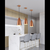Luminária Pendente Cone 12x22cm NT017 - Woods Gramado - Casa e Decoração