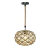 Luminária Pendente Corda trançado 30cm PC03 - comprar online