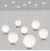 Luminária Pendente Minimalista Globo Branco - comprar online