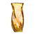 Vaso Twist em Cristal Murano