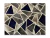 Tapete de Couro Sob Medida Premium Freehand Manchester Cinza/Azul