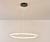 Pendente 1 Anel 60cm - LED 3500K - Woods Gramado - Casa e Decoração
