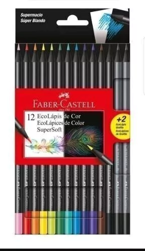 LAPICES DE COLORES SUPER SOFT FABER CASTELL