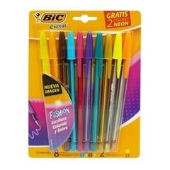 BOLIGRAFO BIC CRISTAL FASHION X10U
