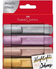 RESALTADORES METALIZADOS FABER CASTEL