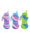 BOTELLA PLEGABLE DE SILICONA FOOTY
