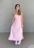 Vestido Feminino Midi Liso Geovanna - comprar online