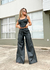 Calça Feminina Pantalona de Courino na internet