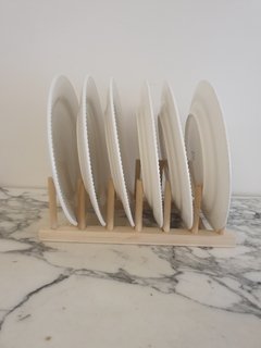 Posa platos AZUL
