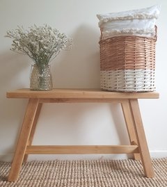 Banco RENATA teñido (80 cm)