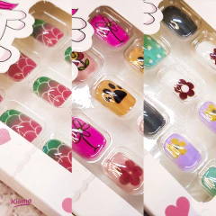 Uñas Postizas para Niñas - Diseños Divertidos y Coloridos - comprar online
