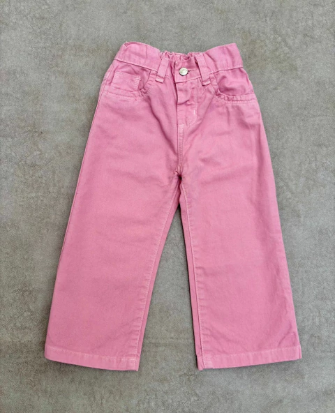 Jeans Wide Rosa