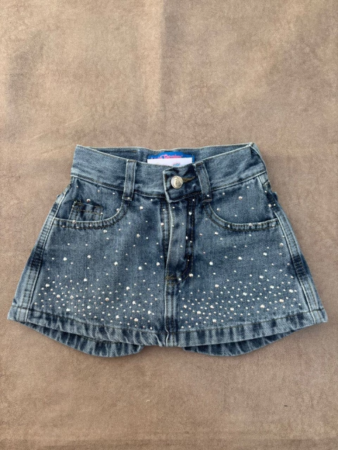 Short Pollera Brillos