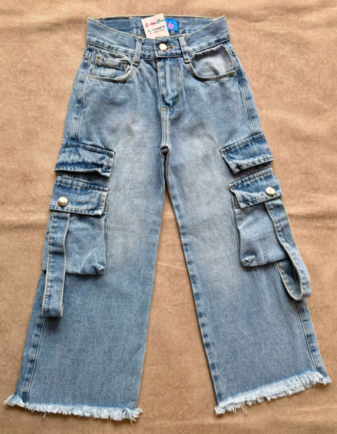 Jeans wide cargo