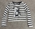 Remera rayada Los Angeles - Brillantinas Online