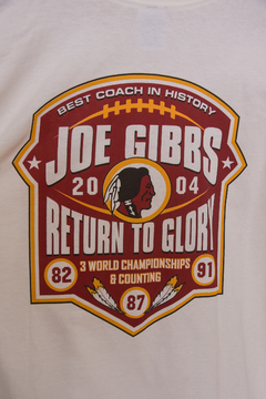 (GG) vtg NFL Joe Gibbs - 3 brechó