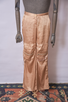 (36) Calça y2k dourada