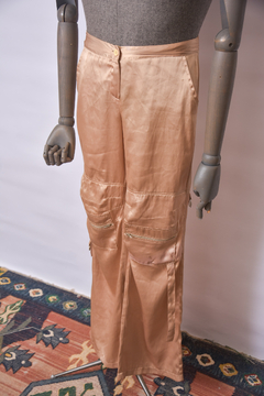 (36) Calça y2k dourada - loja online