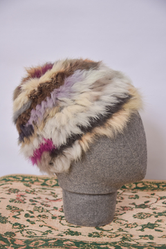 Gorro de pelos na internet