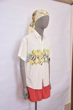 (M) Camisa peixes na internet
