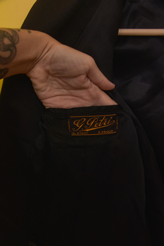 (G) Casaco vintage preto - loja online
